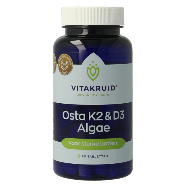 Osta K2 & D3 Algae met Calcium & Magnesium 90 Tabletten