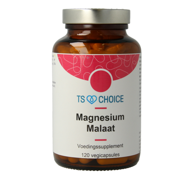 TS Choice Malato de Magnesio 120 Cápsulas Vegetales