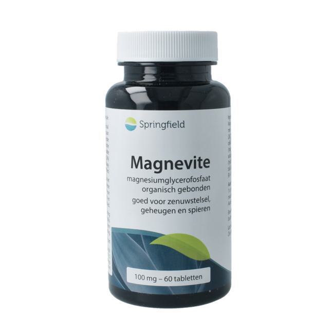Springfield Magnevite magnesio glicerofosfato 100 mg 60 Compresse