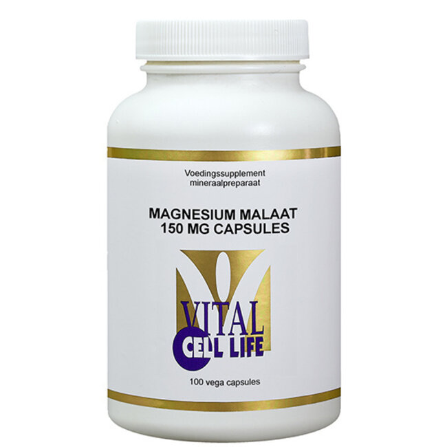 Malate de magnésium 150 mg 100 gélules végétales