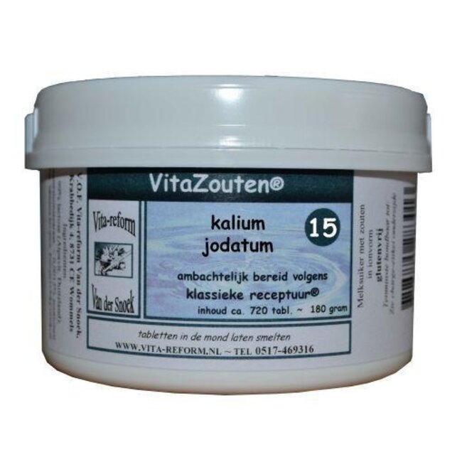 Vitazouten Kalium jodatum VitaZout n° 15 720 comprimés