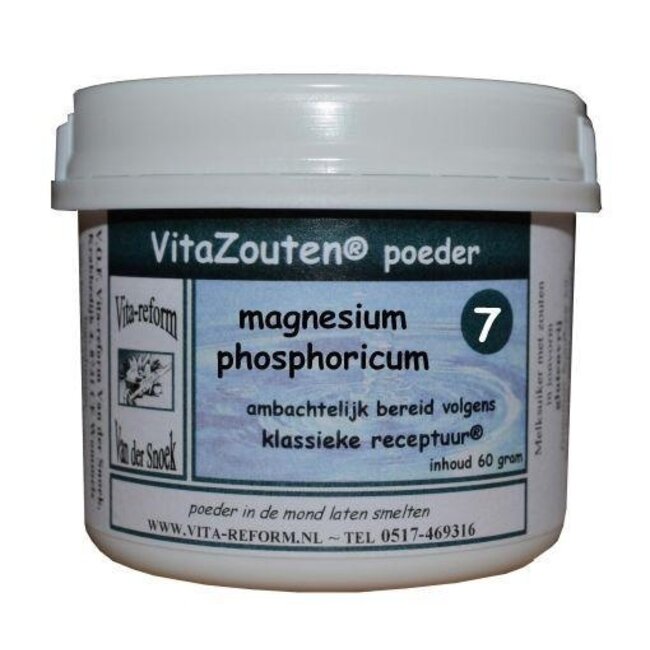 Vitazouten Magnesium phosphoricum poeder nr. 07 60 Gram