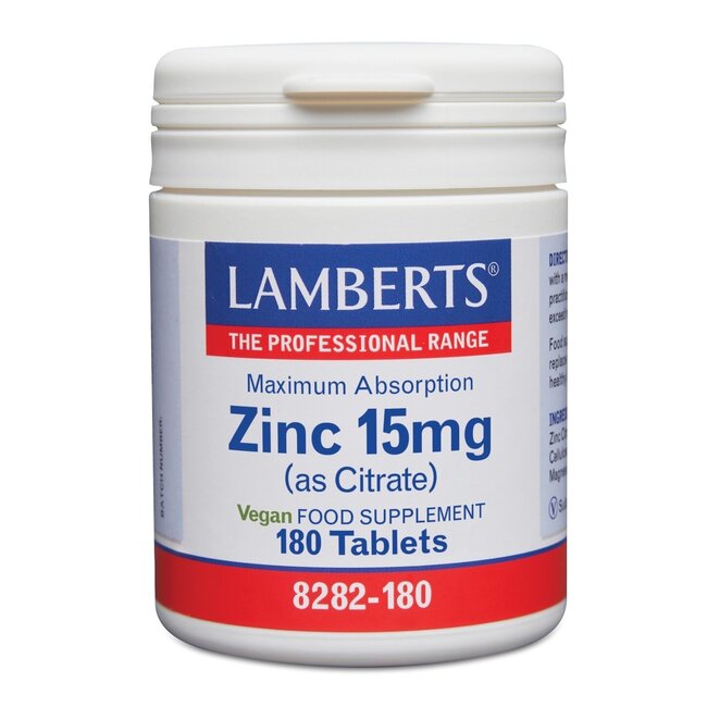 Zink citraat 15mg 180 Tabletten