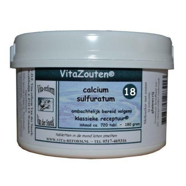 Vitazouten Calcium sulfuratum VitaZout Nr. 18 720 Tabletten