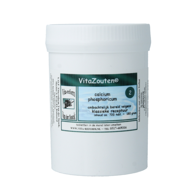 Sole mineralne Vitazouten Calcium phosphoricum VitaZout nr 02 720 tabletek