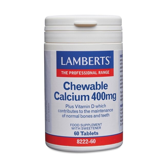 Calcio 400mg compresse masticabili + Vit. D e Fos 60 Compresse Masticabili