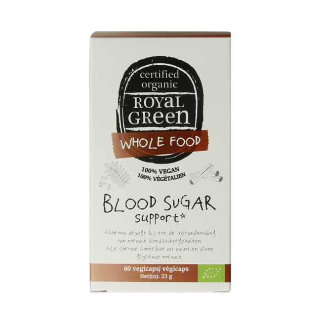 Royal Green Blood sugar support bio 60 gélules végétales