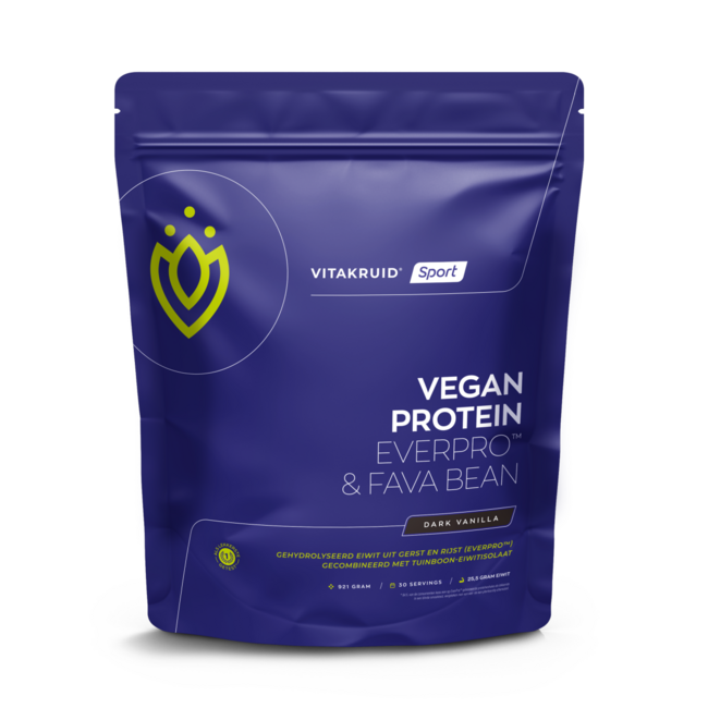 Vitakruid Veganes Protein, fermentiert mit Shiitake - Vanille 921 Gramm