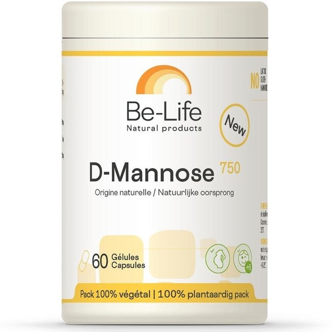 Be-Life D-Mannose 750 60 Vegetarische Kapseln