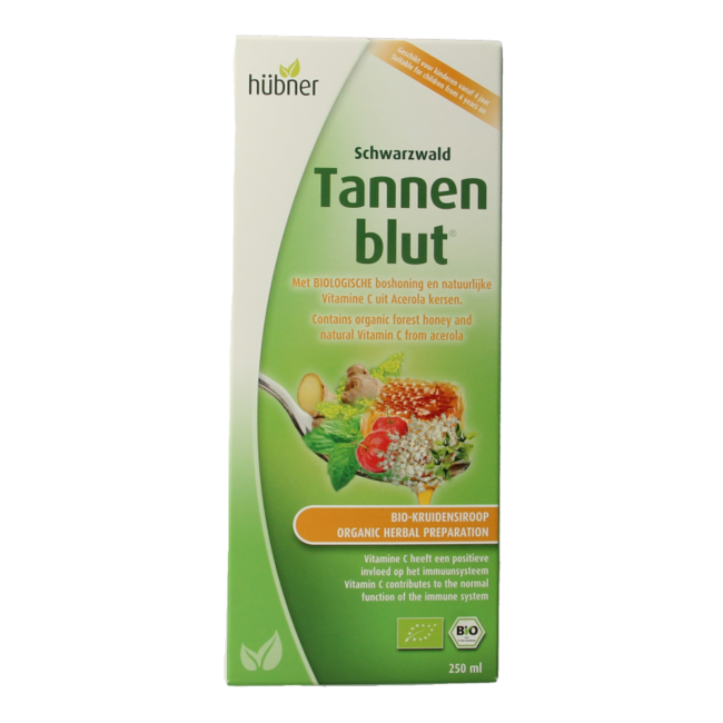 Syrop ziołowy Tannenblut bio 250 mililitrów