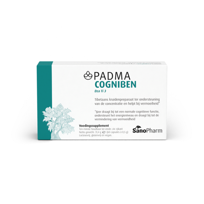 SanoPharm Padma cogniben 60 gélules