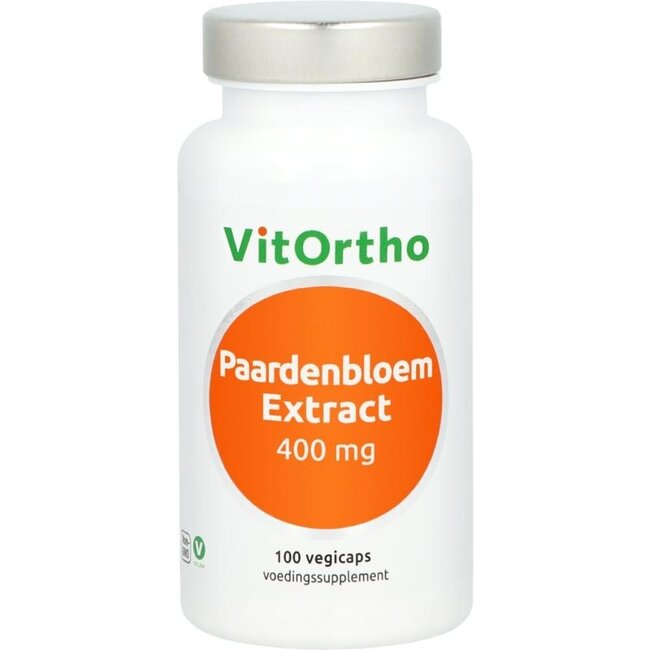 Extracto de Diente de León VitOrtho 400mg 100 Cápsulas Vegetales