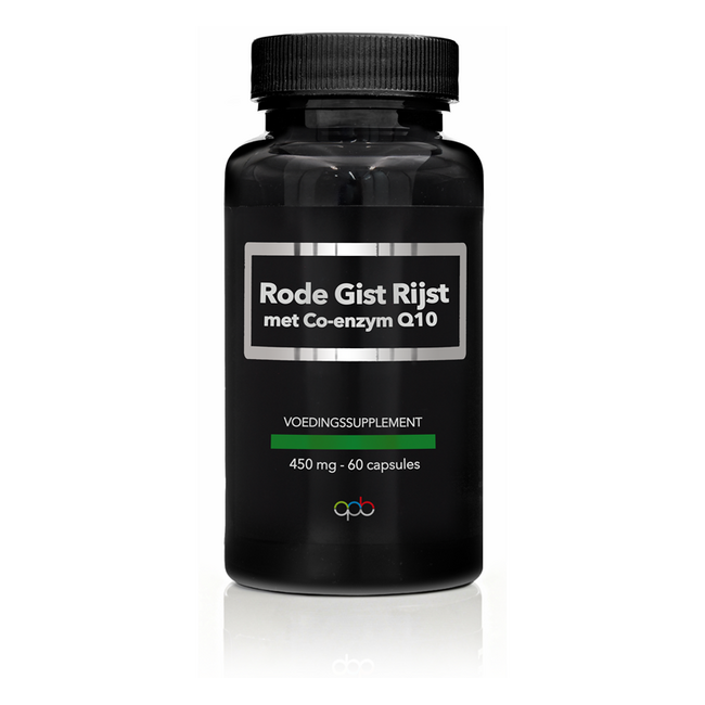 APB Holland Arroz de levadura roja y coenzima Q10 60 Cápsulas