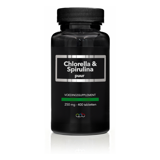 APB Holland Chlorella & Spirulina extracto puro 250mg 400 comprimidos
