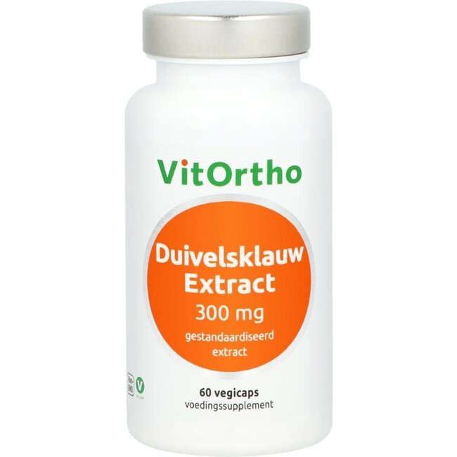 VitOrtho Teufelskralle Extrakt 300mg 60 Vegetarische Kapseln