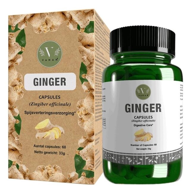 Vanan Ginger 60 Capsules