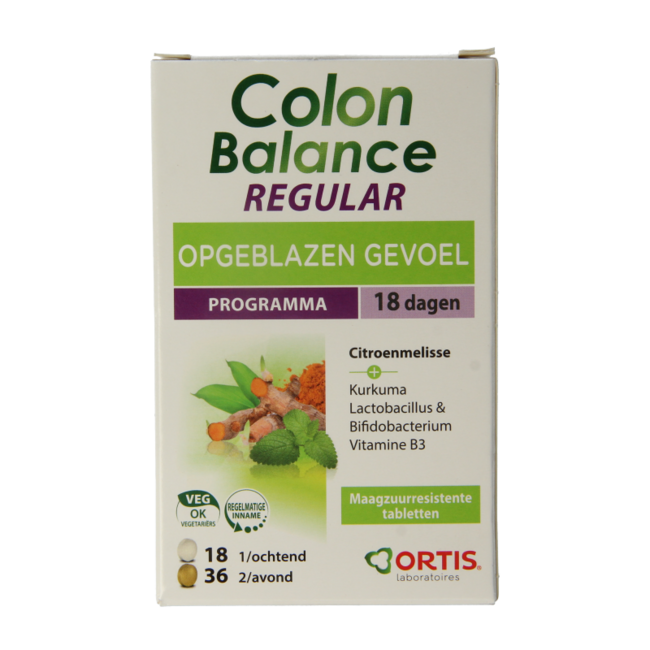 Ortis Colon Balance Regular 54 comprimidos