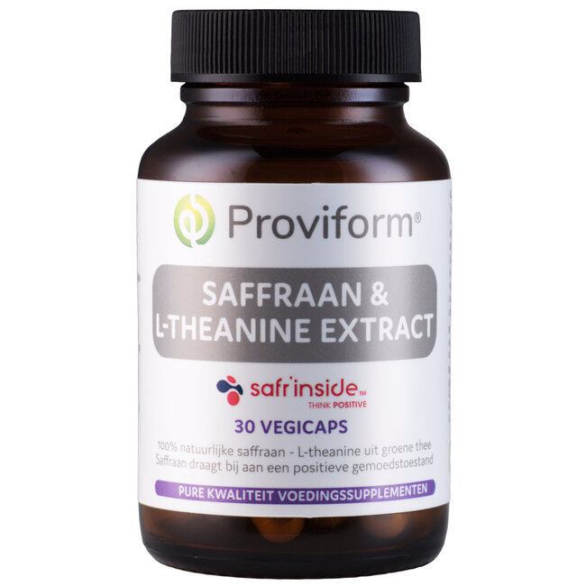 Proviform Szafran 30mg aktywny i teanina 100mg 30 Kapsułek wegetariańskich