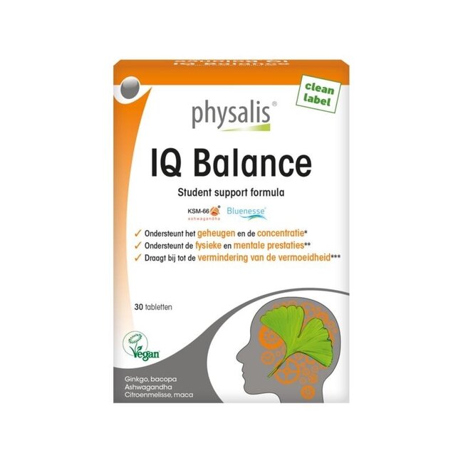 Physalis IQ balance 30 comprimés