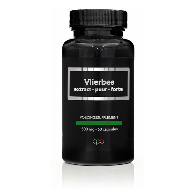 Vlierbes extract puur 500mg 60 Vegetarische capsules