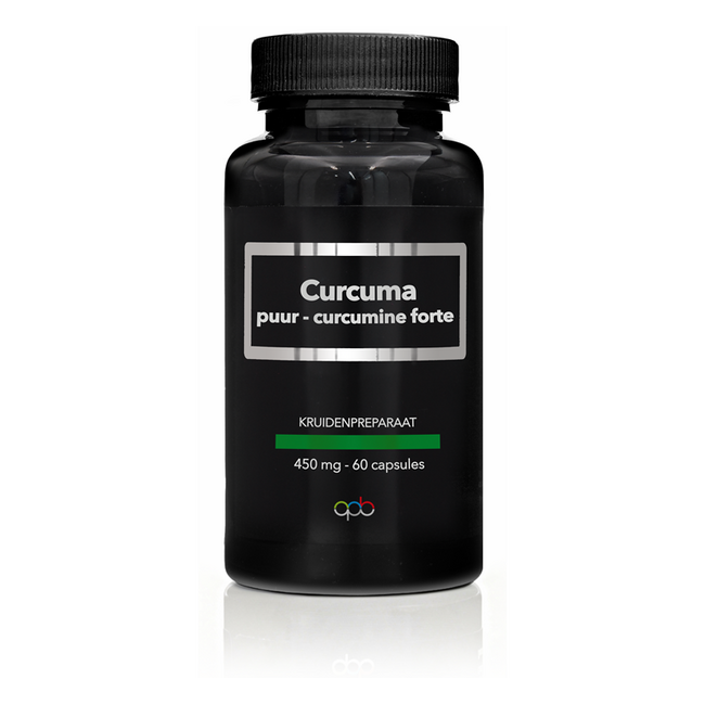 Extracto de cúrcuma curcumina puro forte 450 mg 60 cápsulas