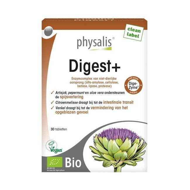 Physalis Digest+ Organic 30 Tablets