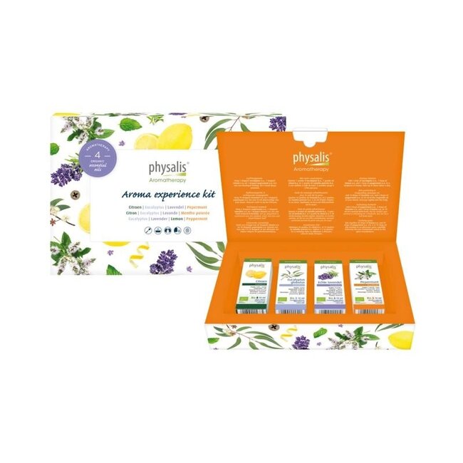 Physalis Coffret Aroma experience 4 x 10 ml bio 1 set