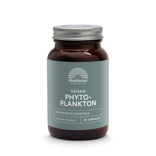 Mattisson Veganes Phytoplankton Nannochloropsis 60 Vegetarische Kapseln