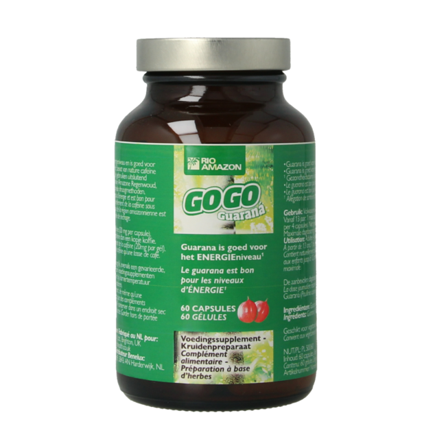 Rio Amazon Gogo Guaranà 60 Capsule Vegetali