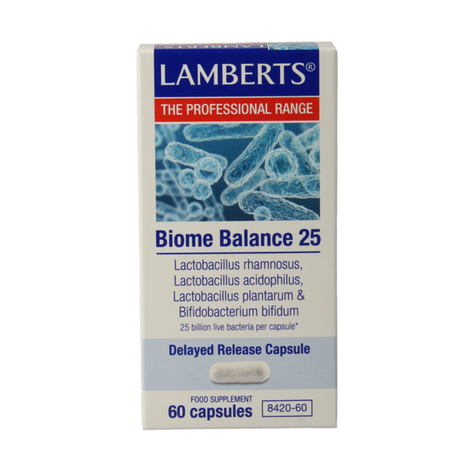 Lamberts Bioom balans 25 60 cápsulas