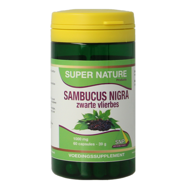 SNP Sambucus nigra black elderberry 60 Capsules