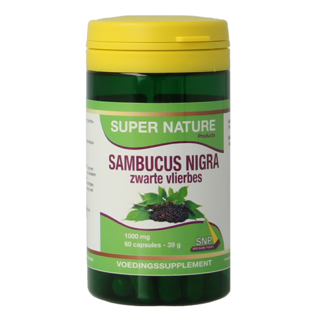SNP Sambucus nigra zwarte vlierbes 60 Capsules