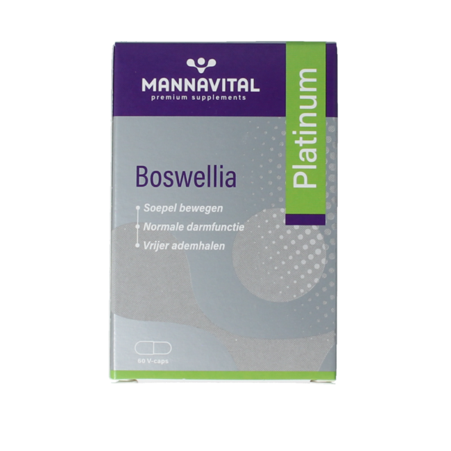 Mannavital Boswellia Platinum 60 Vegetarian Capsules