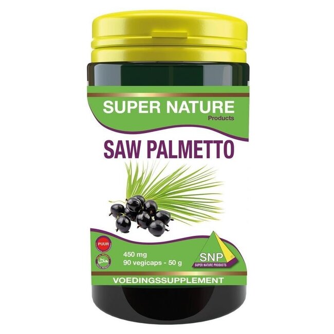 SNP Saw Palmetto 450 mg puro 90 cápsulas vegetales