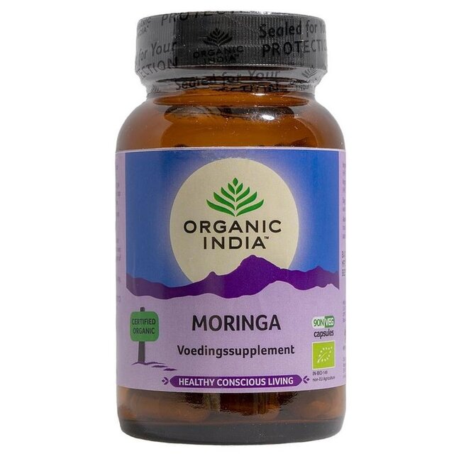 Organic India Moringa bio 90 Kapsułek