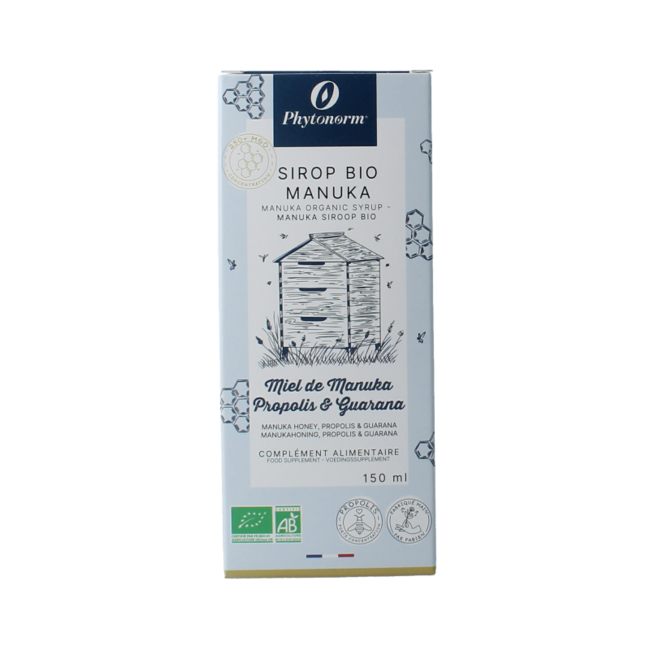 Aprolis Sirop manuka propolis guarana bio 150 ml
