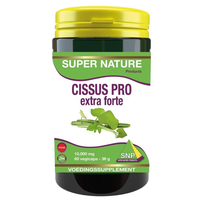 SNP Cissus pro 10.000mg puur 60 Vegetarische capsules