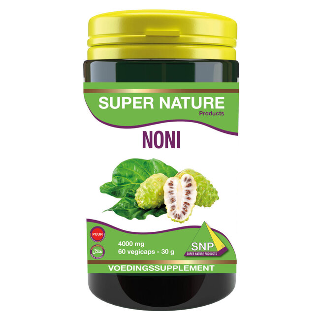 SNP Noni extra forte 4000 mg puur 60 Vegetarische capsules