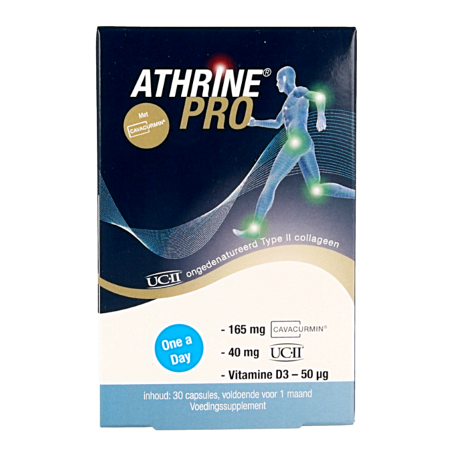 Athrine PRO - UC-II Cavacurmin i Witamina D3 30 Kapsułek
