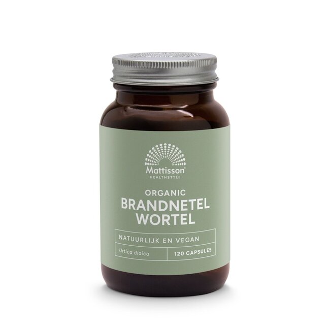 Mattisson Brandnetelwortel bio 120 Vegetarische capsules