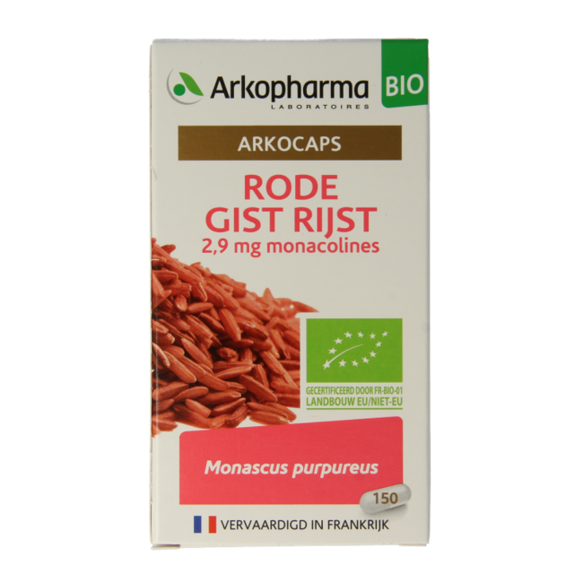 Roter Hefereis Bio 150 Kapseln