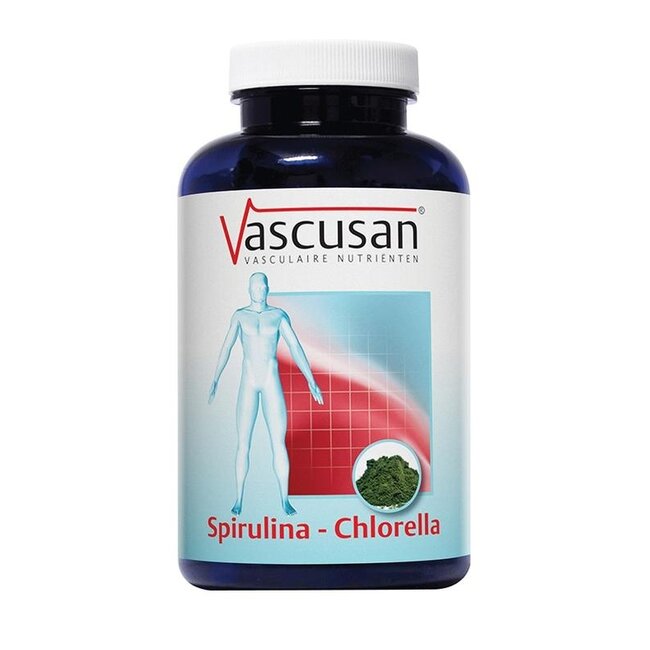 Vascusan Spirulina Chlorella 500 Tablets