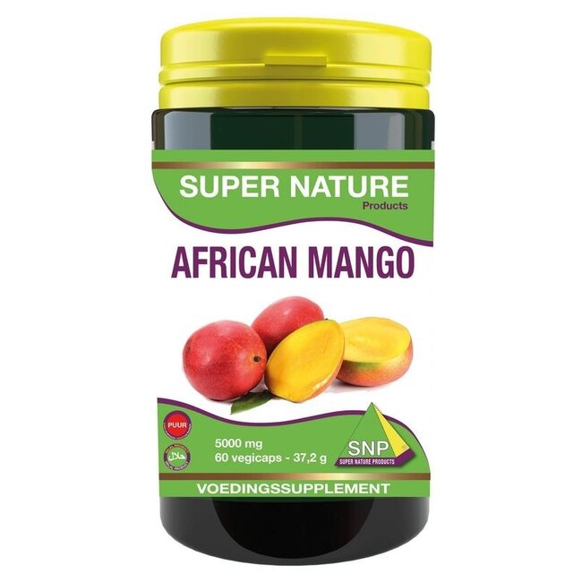 SNP Extracto de mango africano 5000 mg puro 60 cápsulas vegetales