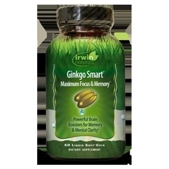 Irwin Naturals Ginkgo smart 60 Gélules