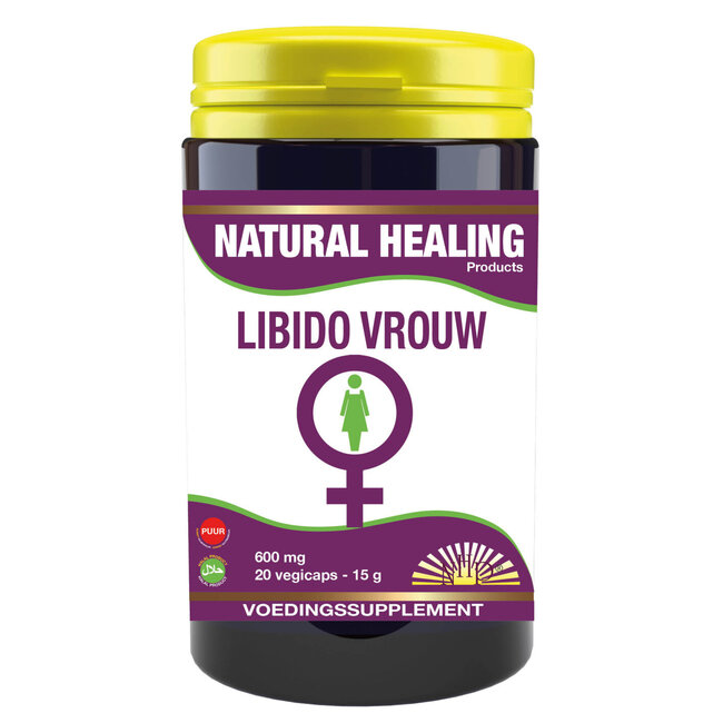NHP Libido vrouw 600mg puur 20 Vegetarische capsules