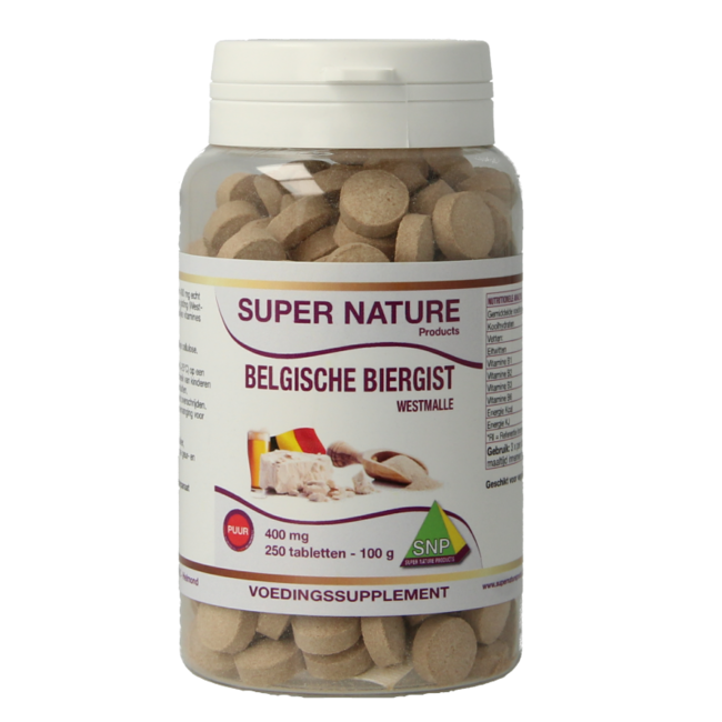 SNP Belgian Brewer's Yeast 400 mg Pure 250 Tablets