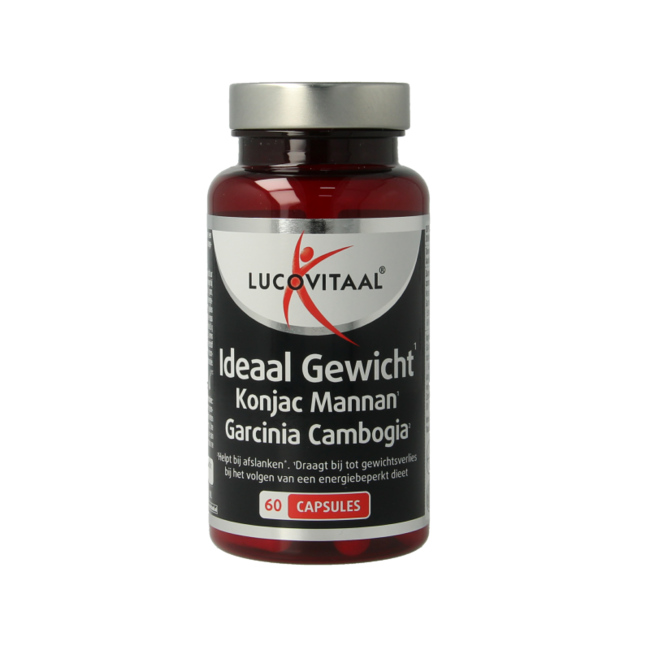 Lucovitaal Idealgewicht Konjak Mannan Garcinia Cambogia 60 Kapseln