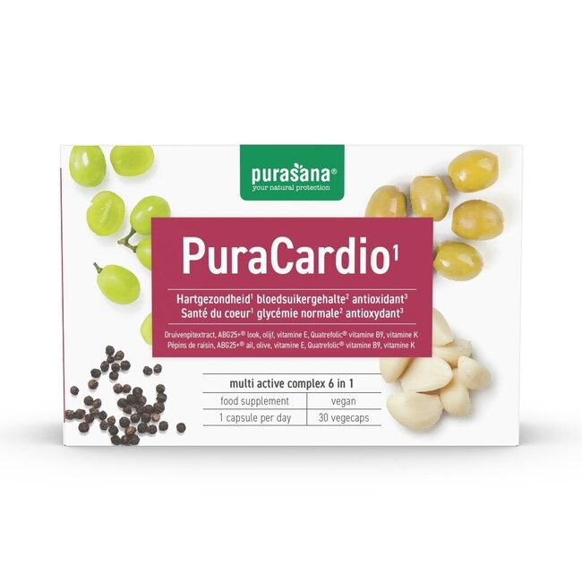 Purasana Puracardio 30 Cápsulas vegetarianas
