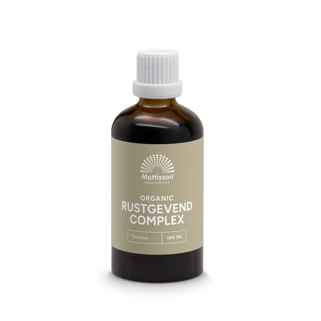 Mattisson Organic beruhigender Relax-Komplex Tinktur Bio 100 Milliliter