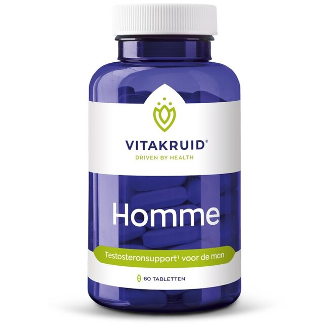 Homme incl. Ashwagandha Fenugreek Shilajit Damiana 60 Tablets